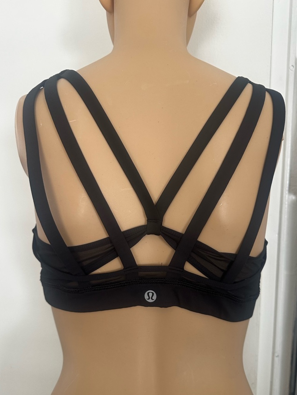 Lululemon Energy Bra *Exhale  special edition black 10 mesh
